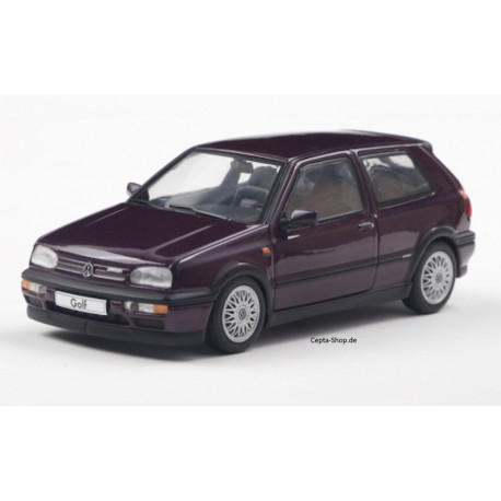 VOLKSWAGEN VW Golf 3 VR6 Modellauto lila Solido 1:43 neu S4316402