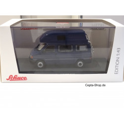 VOLKSWAGEN VW T4 Bus California Hochdach blau 1:43 Schuco 450723800