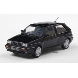 VOLKSWAGEN VW Golf 2 Rallye Modellauto schwarz Solido in 1:43 neu S4311303
