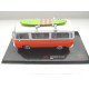 VOLKSWAGEN VW T2 b Bus Modellauto orange/weiß in 1:43 IXO CLC302