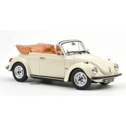 VOLKSWAGEN VW Käfer 1303 Cabrio Modellauto NOREV 1:18 creme weiss 188535