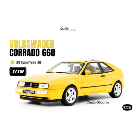VOLKSWAGEN VW Corrado G60 Modellauto von OTTO in 1:18  gelb OT1385