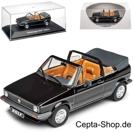 VOLKSWAGEN VW Golf 1 Cabriolet model car 1983 IXO 1:43 CLC590N.22 white