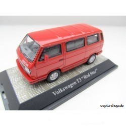 VOLKSWAGEN VW T3 b Bus Multivan Redstar 1:43 Premium Classixxs NEU
