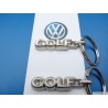 VW GOLF keychains 2 pieces, Golf Font rarity