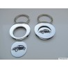 VW Beetle Keychain with shopping cart chip ORIGINAL
