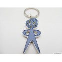 VW males Keychain blue / silver ORIGINAL