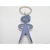 VW males Keychain blue / silver ORIGINAL