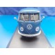 VW T1 bus flatbed with advertising VOLKSWAGEN taubenblau