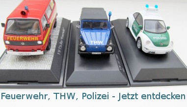 Feuerwehr, THW, Polizei - Jetzt entdecken!